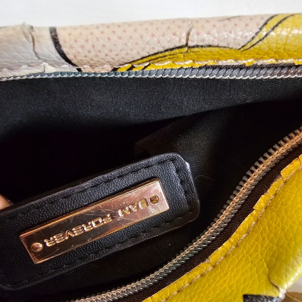 BAM FOREVER Comic Hello 3 am Purse SUPER LEMON SOUR HARD CANDY Crossbody Clutch - Picture 11 of 15